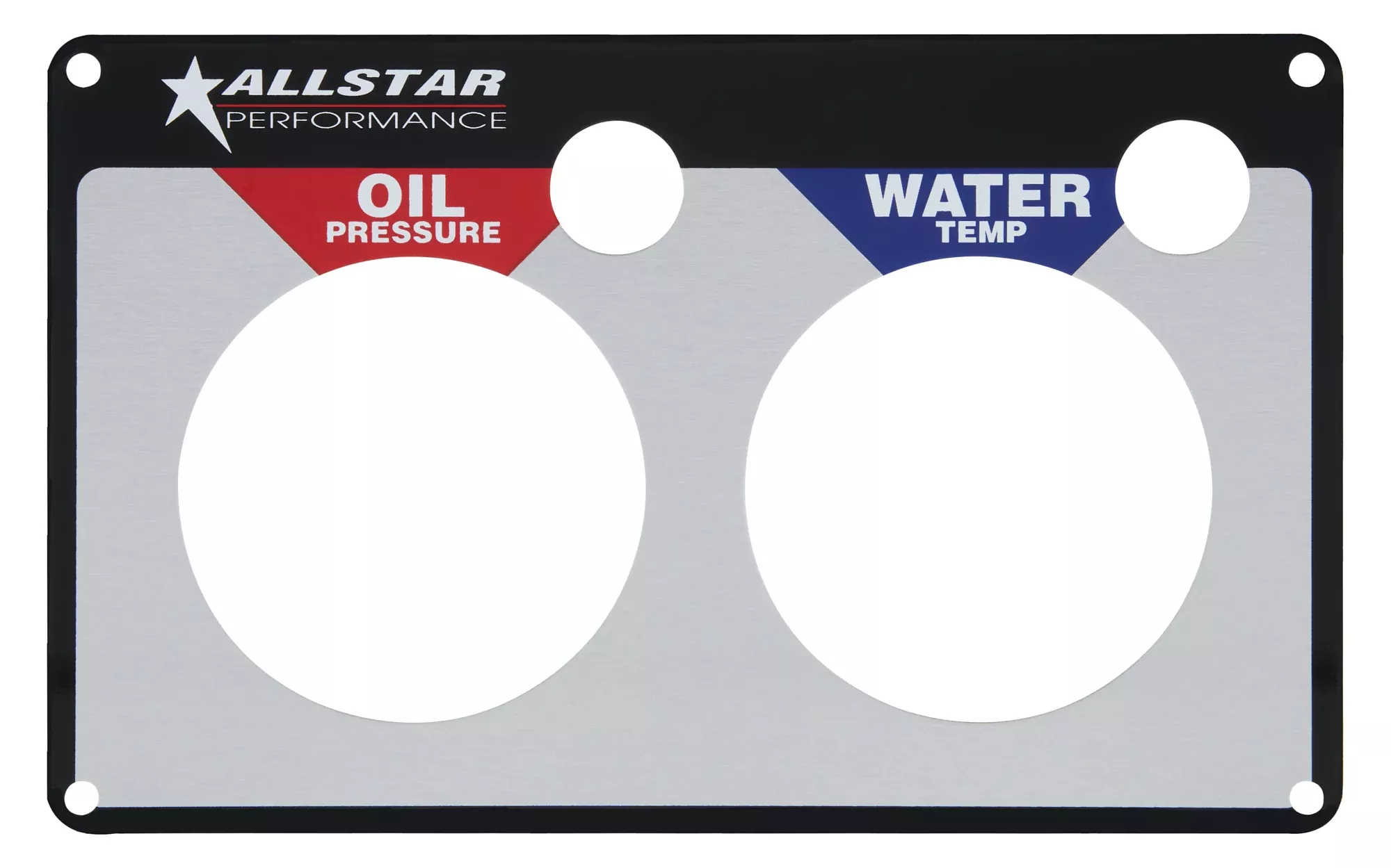 2 Gauge Panel Plate OP/WT