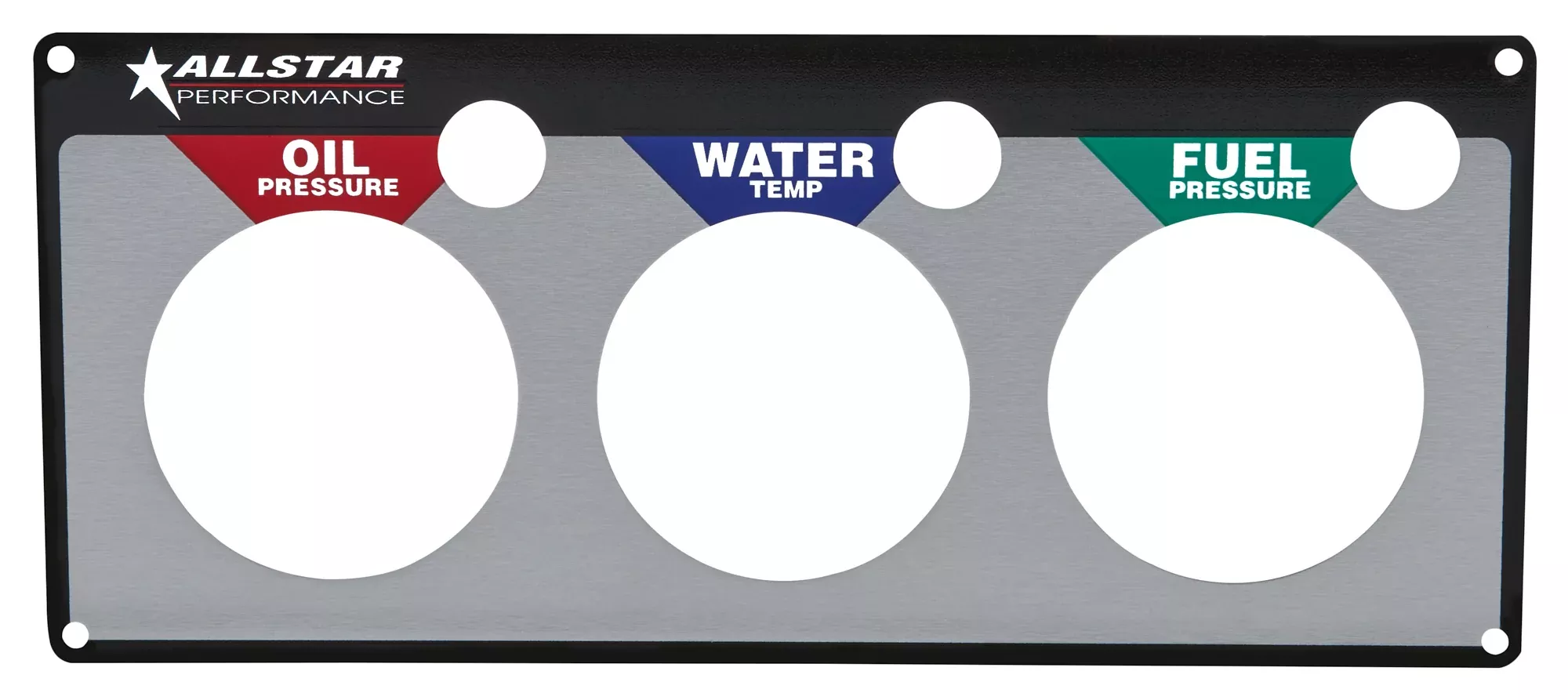 3 Gauge Panel Plate OP/WT/FP