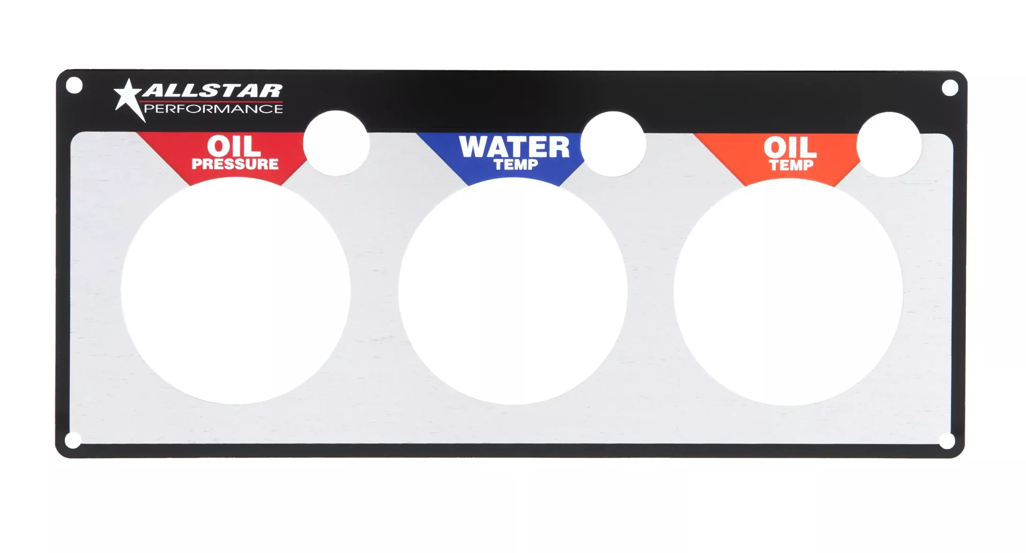 3 Gauge Panel Plate OP/WT/OT