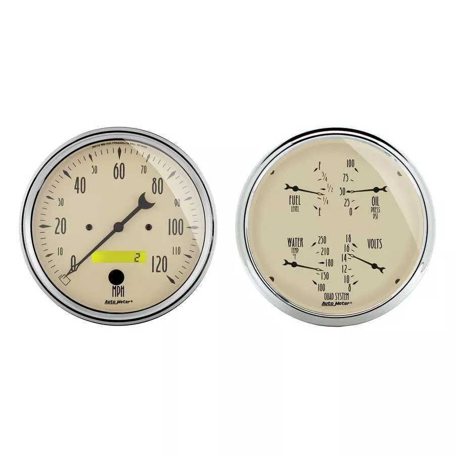 5in A/B Quad Gauge/Speedo Kit