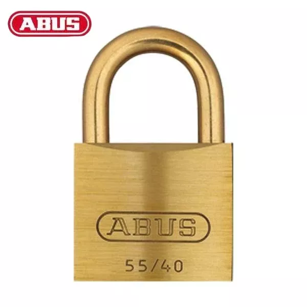 Abus - 55856 - Padlock Brass 55Mb/40 - Optional Keying