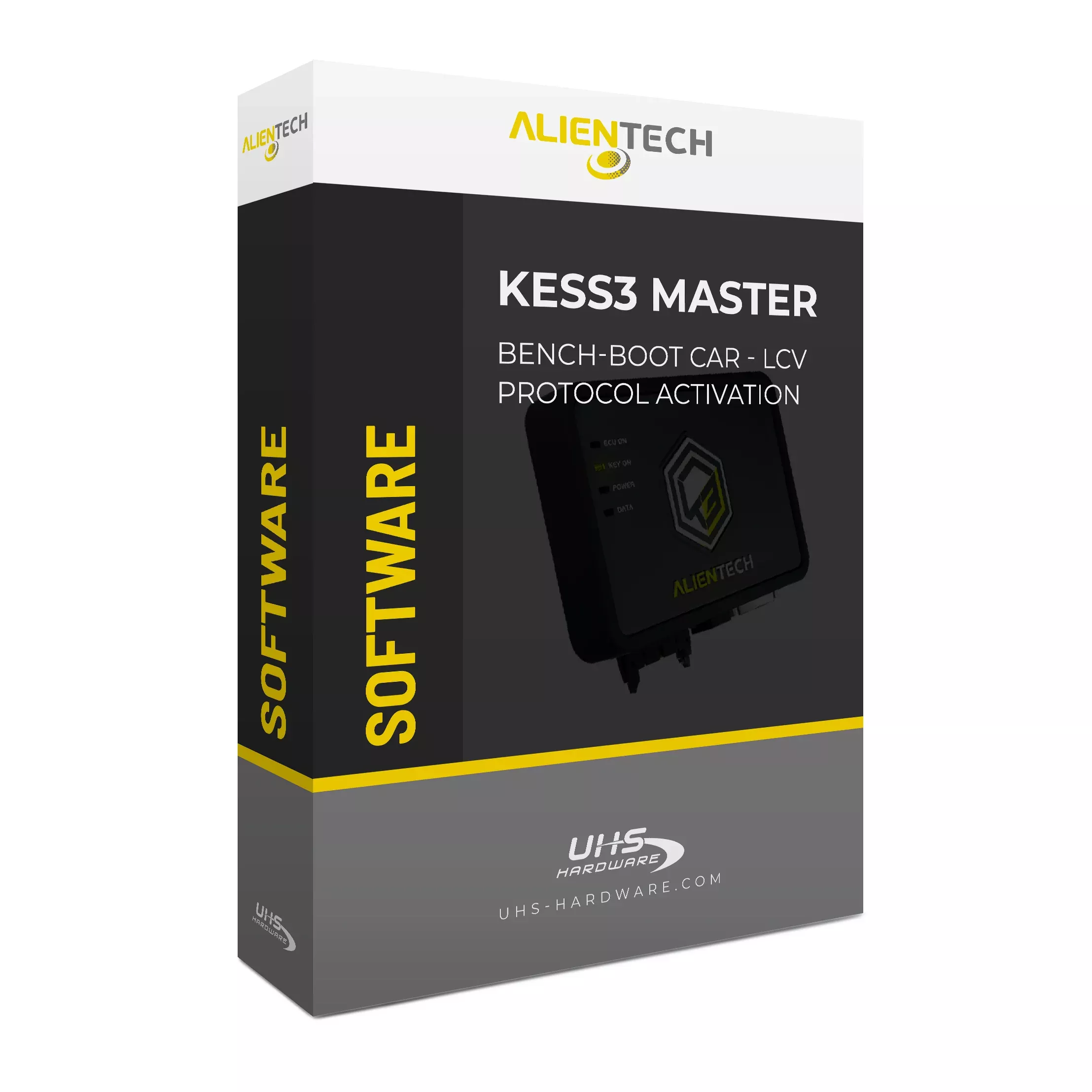 Alientech - KESS3 Master Software - Bench-Boot Car - LCV Protocol Activation - Includes 12 Month Subscription ( Machine Sold Separately )