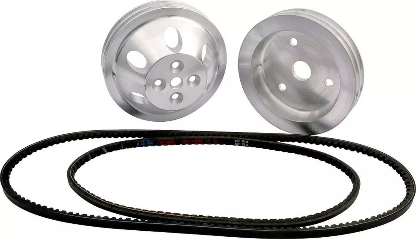 Allstar Performance - 1:1 Pulley Kit Head Mount PS