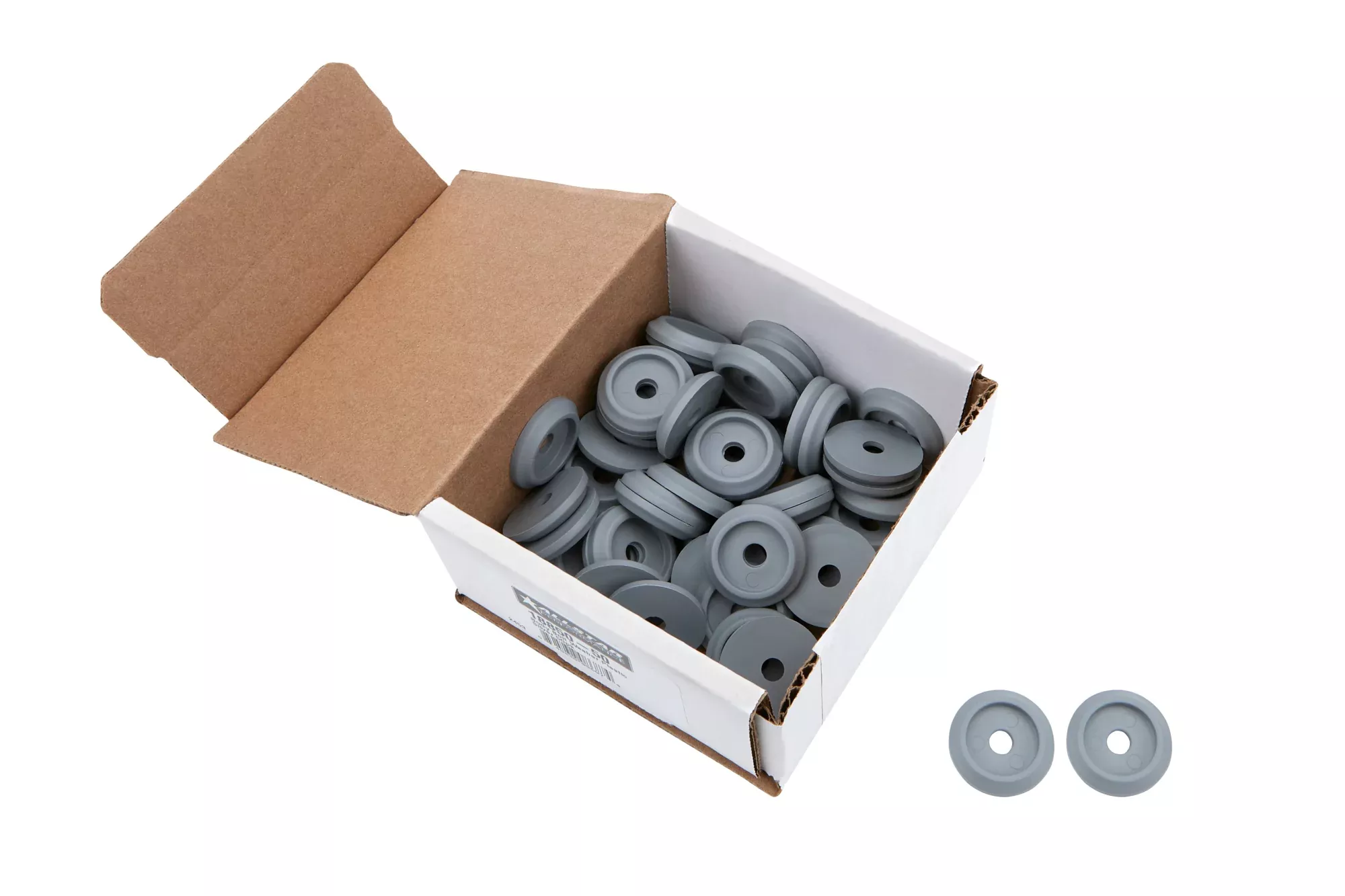 Allstar Performance - Body Bolt Washer Plastic Silver 50pk