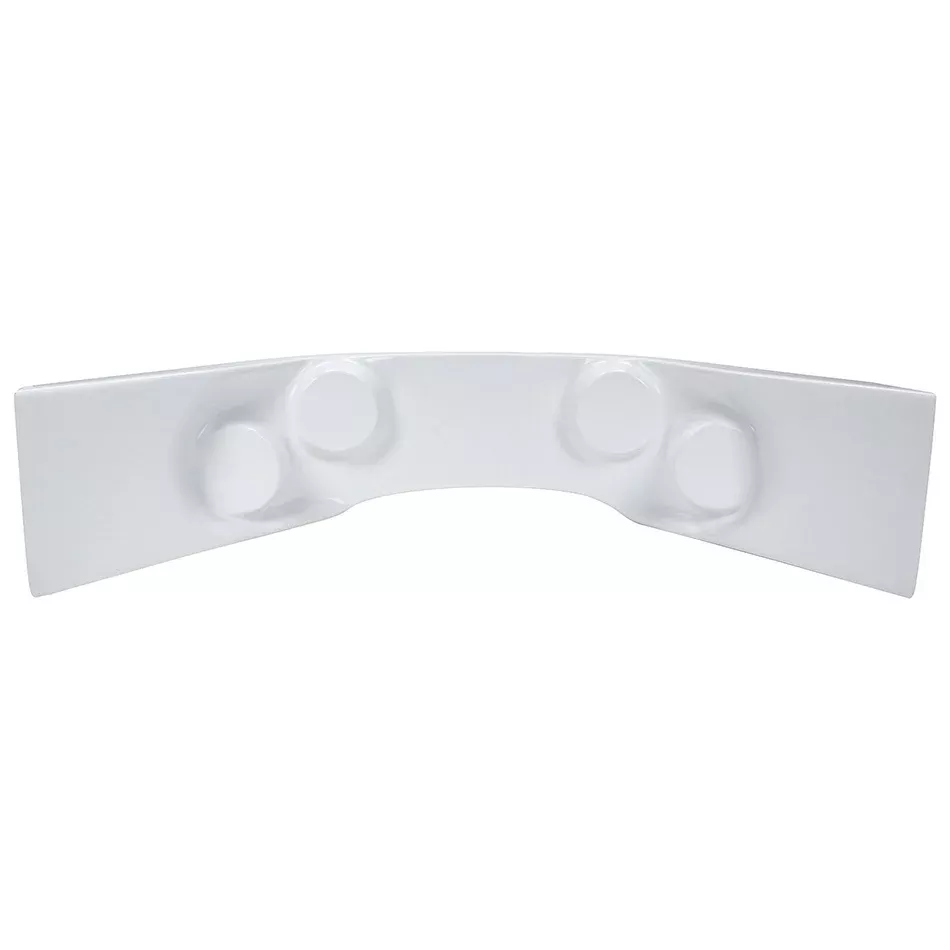 Allstar Performance - Fiberglass Curved Dash Panel White