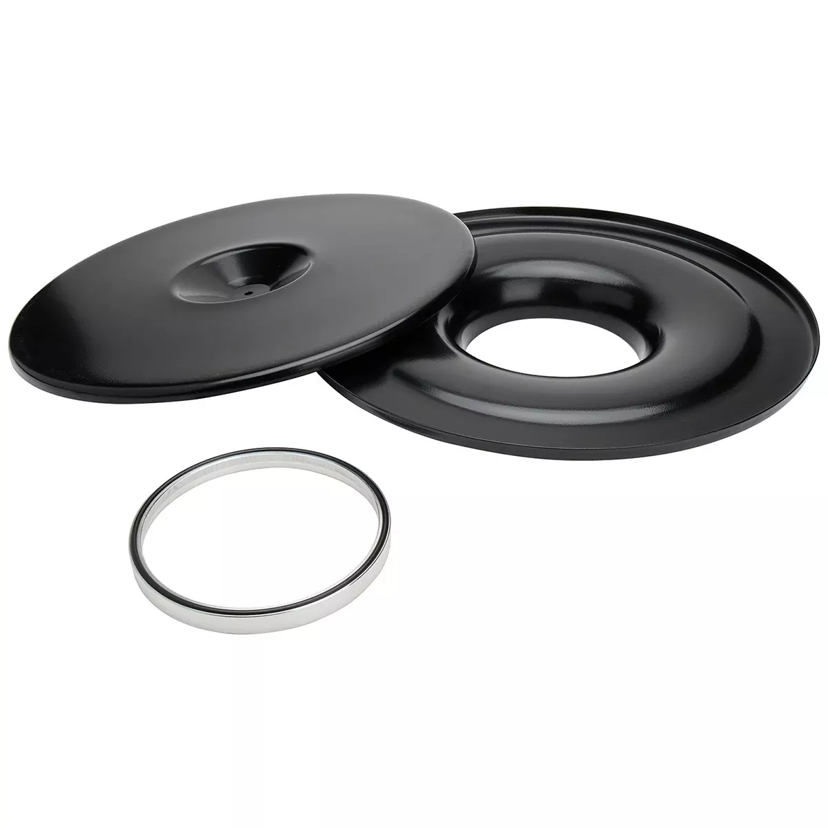 Allstar Performance - Flat 14in Air Cleaner Kit Black