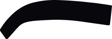 Allstar Performance - Lower Nose Support MD3 Black 3/8in Plastic