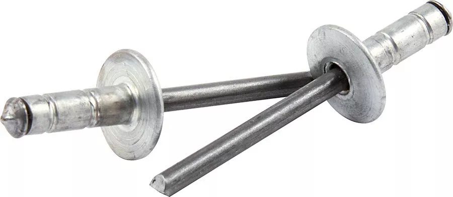 Allstar Performance - Med Hd Rivet Silver 250pk Multi Grip
