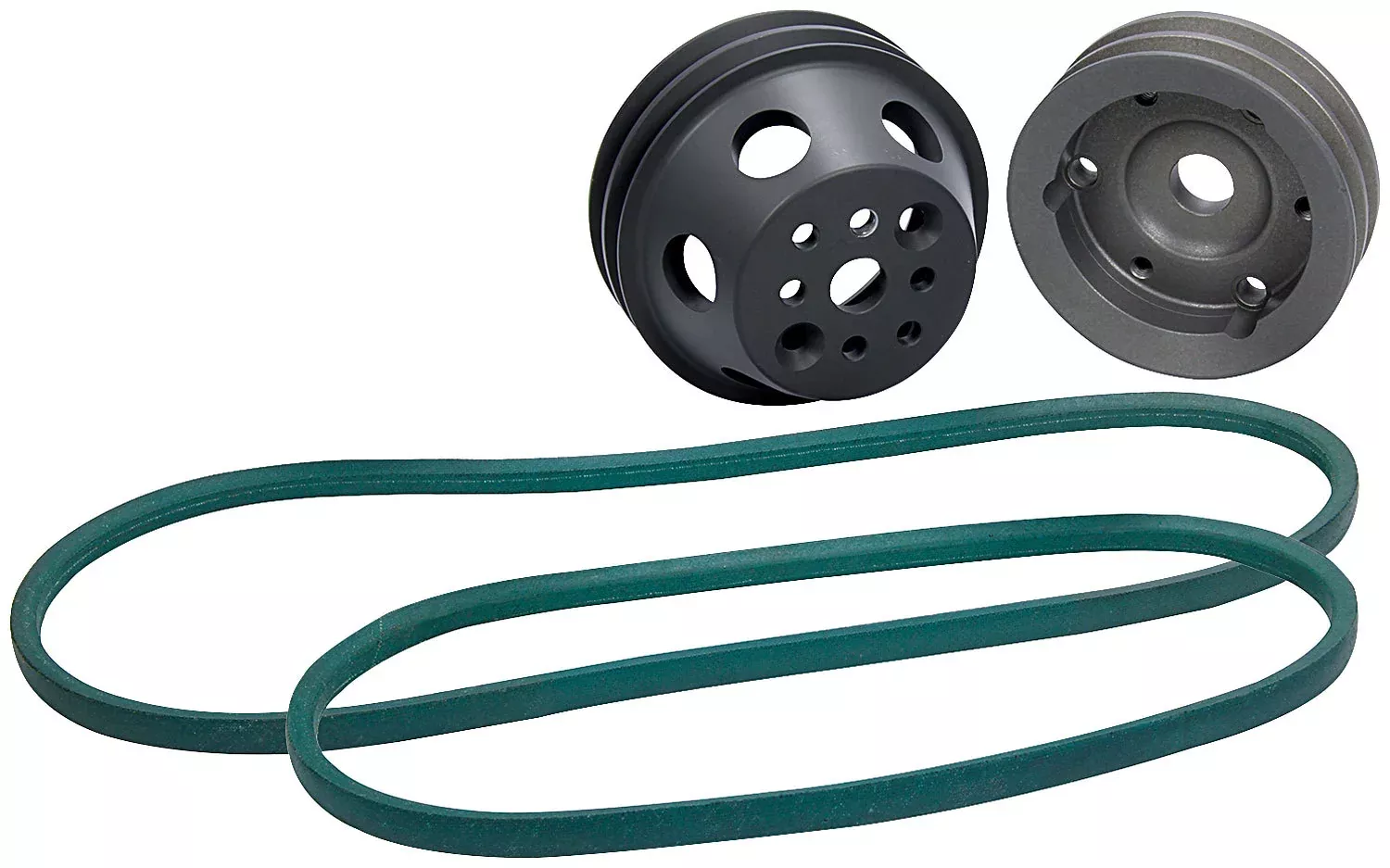 Allstar Performance - Reduction Pulley Kit Block Mount P/S Pump