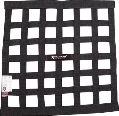 Allstar Performance - Window Net Border Style 18 x 18 SFI Black