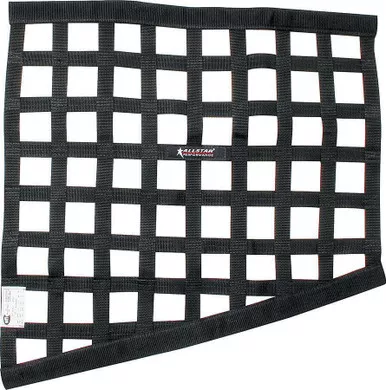 Allstar Performance - Window Net Border Style Drag Black SFI