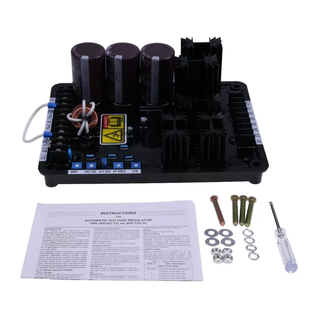 Automatic Voltage Regulator AVR AVC63-12B2 for Generator Genset