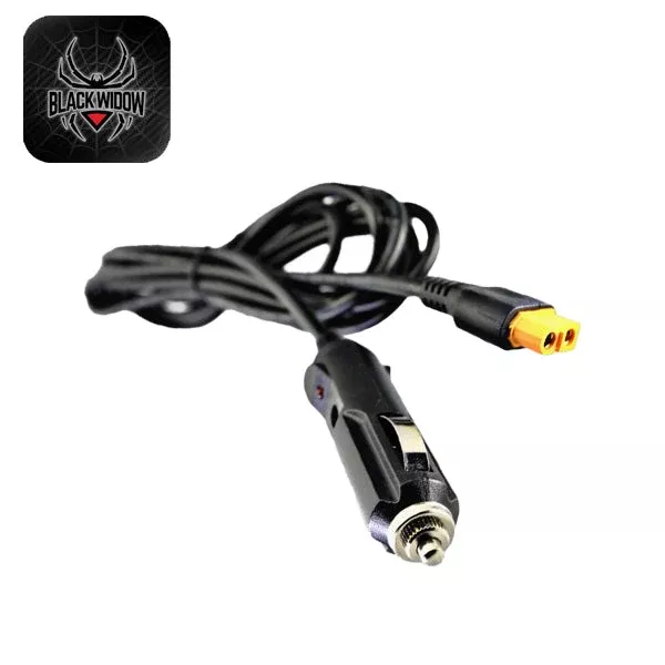 Black Widow - 12V Cigarette Lighter Adapter - 10 ft.