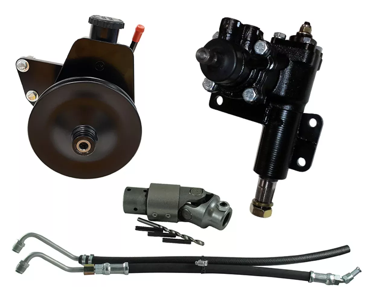Borgeson - Power Steering Conversio n 62-72 Mopar Small Bloc