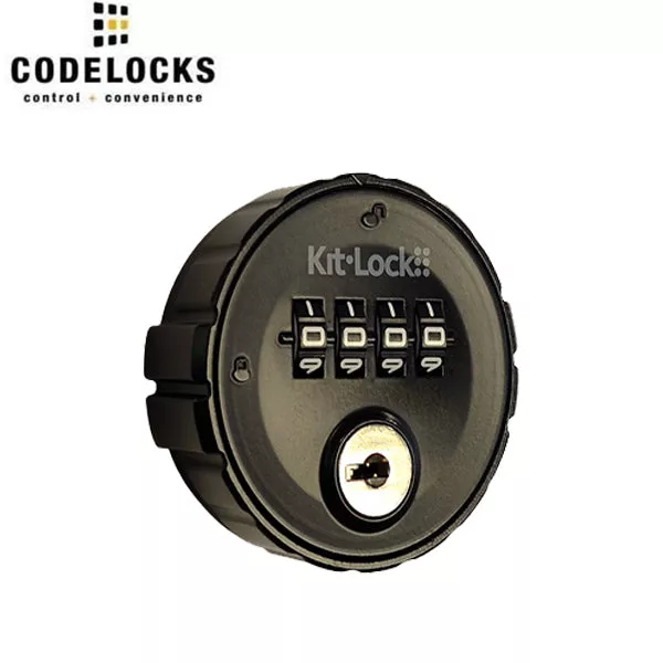 CodeLocks - KL10 - Mechanical Combination Lock - Kit Lock - Private Function - Black