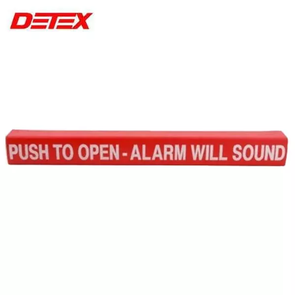 Detex - Replacement Pushpad Wrap - 48 inches - For V40-EB Exit Device - Red