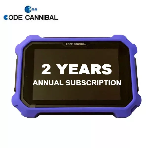 *Discontinued* 2 Years Annual Subscription for Code Cannibal Programmer Machine - (machine sold separately)