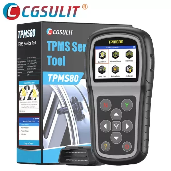 *Discontinued* CGSULIT - TPMS80 - TPMS Relearn Tool - TS01 Sensor Programming - 315 / 433 MHz - Free Lifetime Updates
