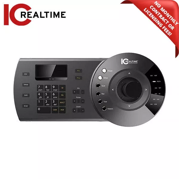 *Discontinued* IC Realtime - KB300 / Network Based High Speed Controller 3D PTZ/DVR Joystick