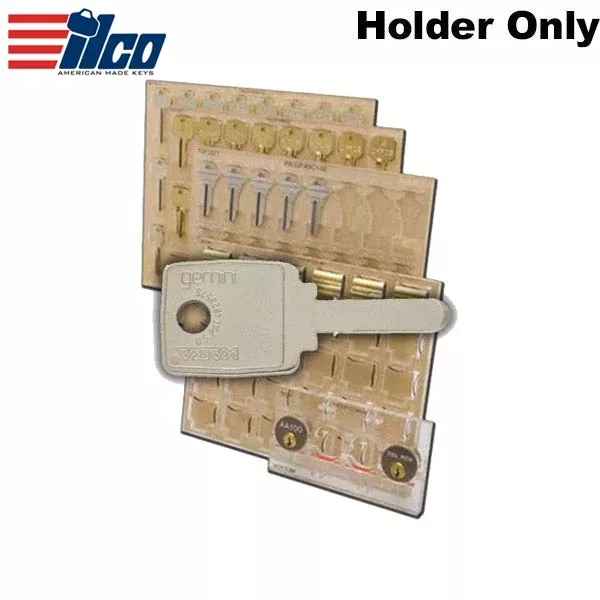 *Discontinued* Ilco - EIP-KH40 - Engrave-It - Kaba Gemini Level 3 Key (Rectangular Head) Key Holder - Holds 24- for Engrave-It Pro Machine