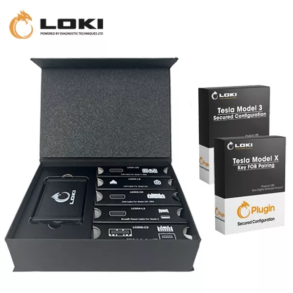 *Discontinued* LOKI - Tesla Diagnostics Bundle - Base Tool + Model X & Model 3 Plug-Ins - Live Data & Free Updates