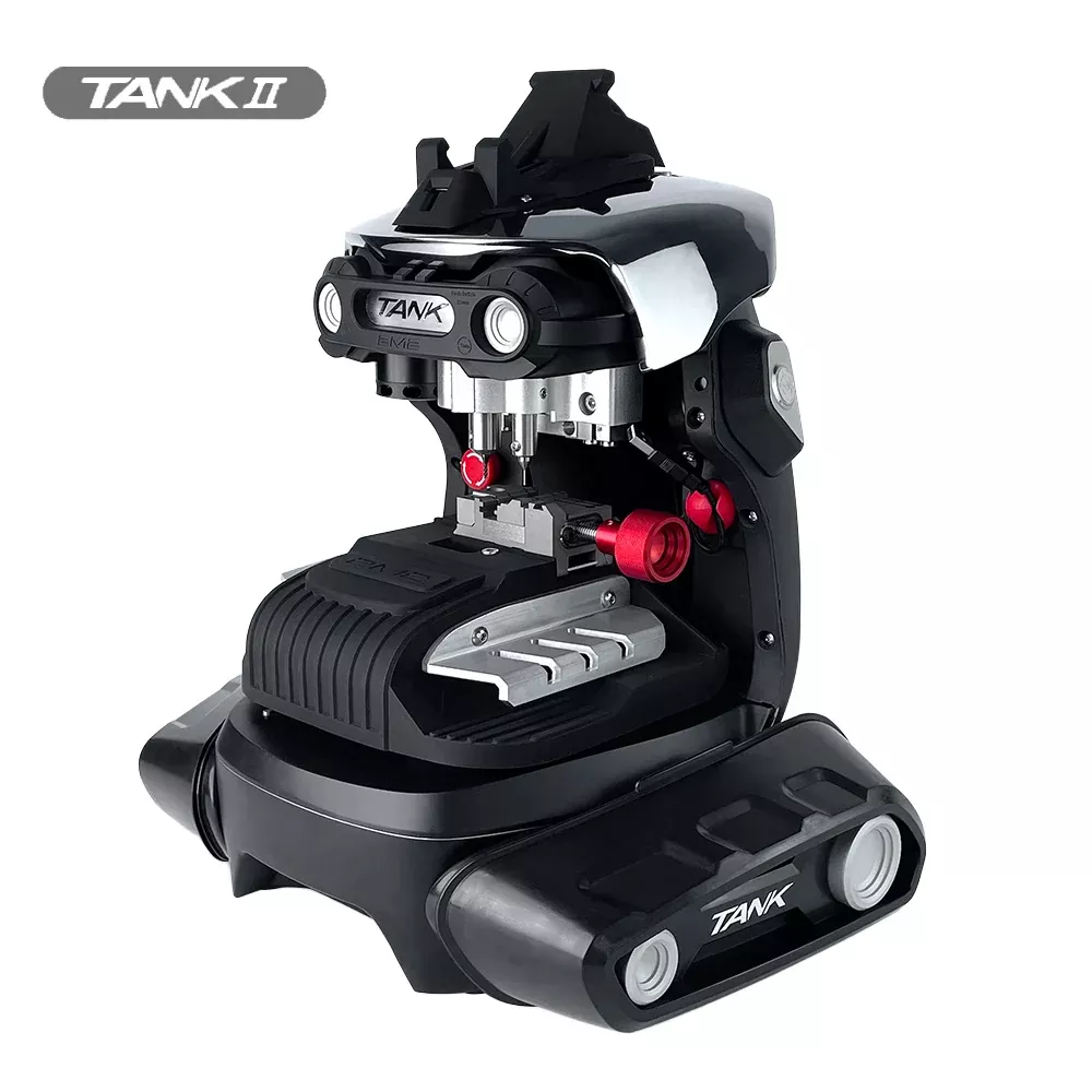 *Discontinued* TANK - Automatic Key Cutting Machine - Full Function Key Cutting Machine - Bluetooth - Portable - Li-Ion Battery Powered