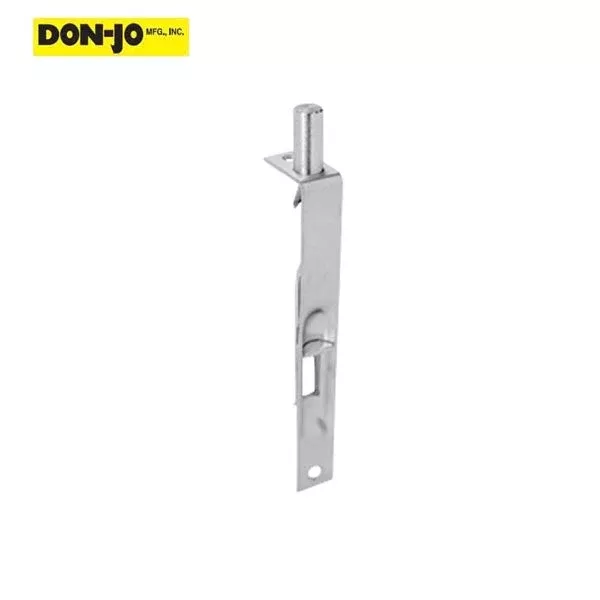 Don-Jo - 1640 - Flush Bolt - 6" Length - 3/4" Width - Optional Finish