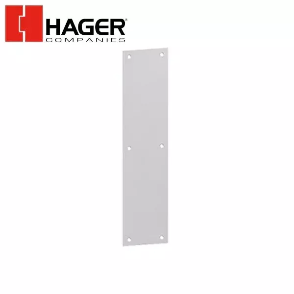 Hager - 30S - Push Plates - Optional Size - Optional Finish