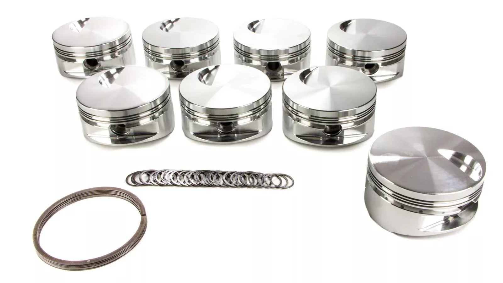 JE Pistons - BBC Flat Top Piston Set