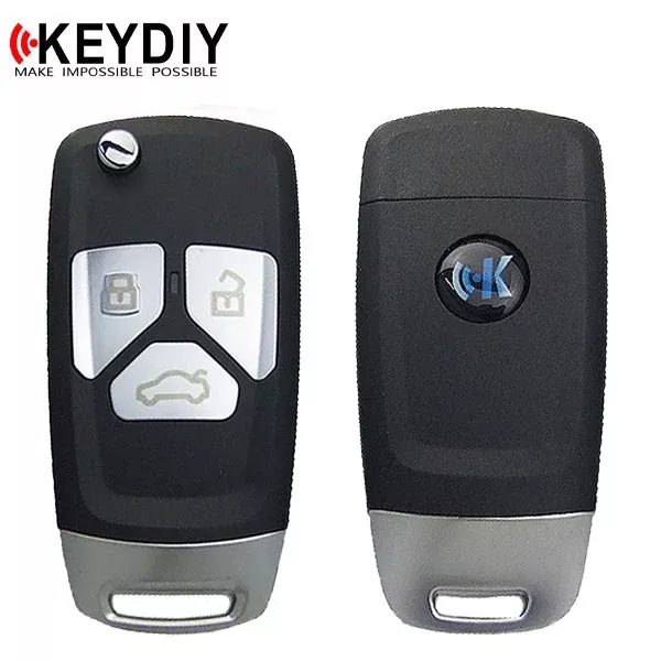 KEYDIY - 3-Button Universal Flip Key - Audi Style (NB27-3)