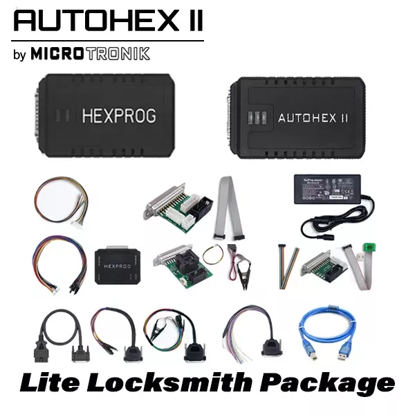 Microtronik - Autohex II BMW Lite Locksmith Package - Key Programmer and Diagnostics