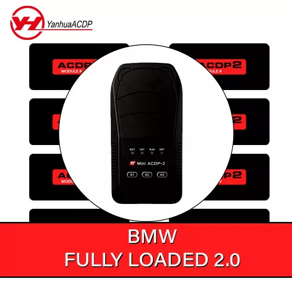 NEW - Mini ACDP2 Gen 2 -Key Programmer - BMW Full Package - Includes Modules 1, 2, 3, 4, 7, 11 + License for BMW Key Programming Cluster Correction