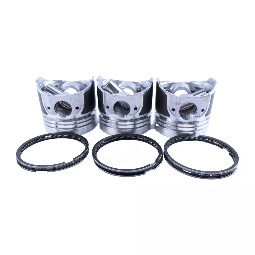 Piston & Piston Ring Set STD 76mm for Kubota D1005 Engine
