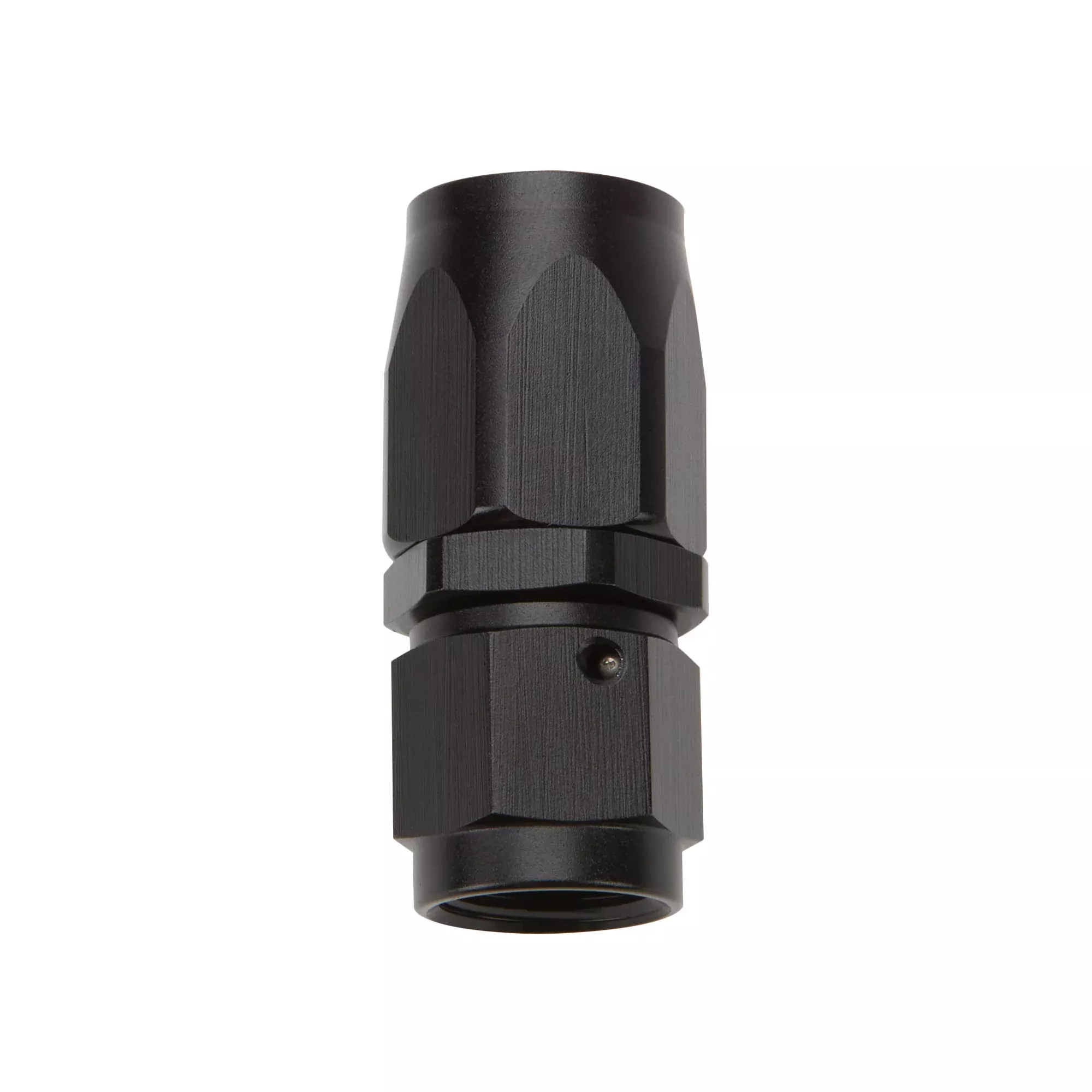 Reusable Hose End Black Straight -12