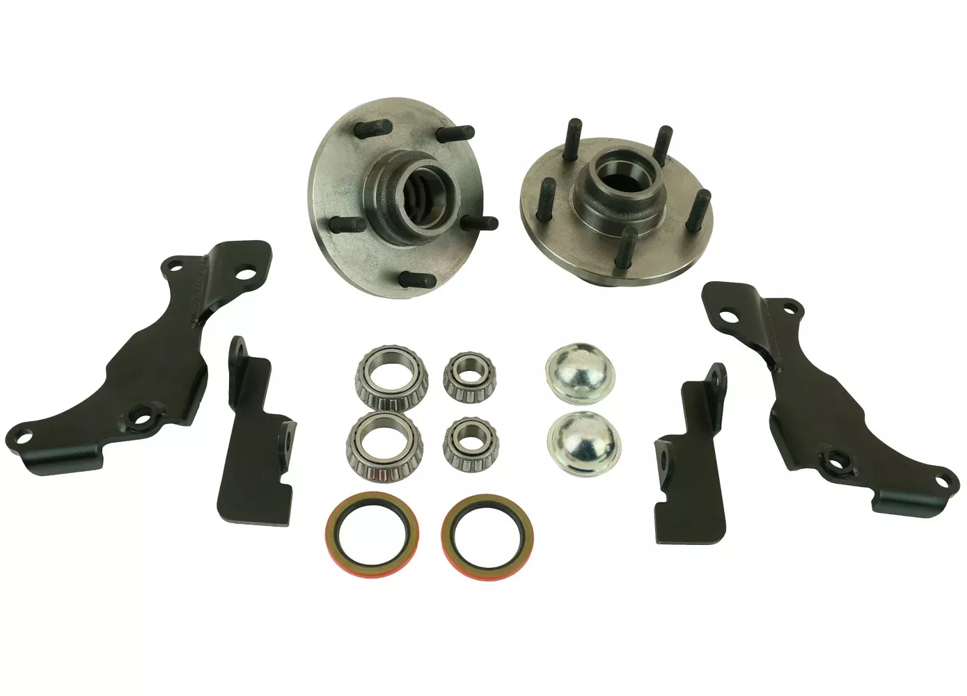 Ridetech - Corvette C2/C3 Front Bra ke Conversion Kit