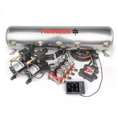 Ridetech - RidePro E5 5 Gallon Dual Compressor 3/8in Valves