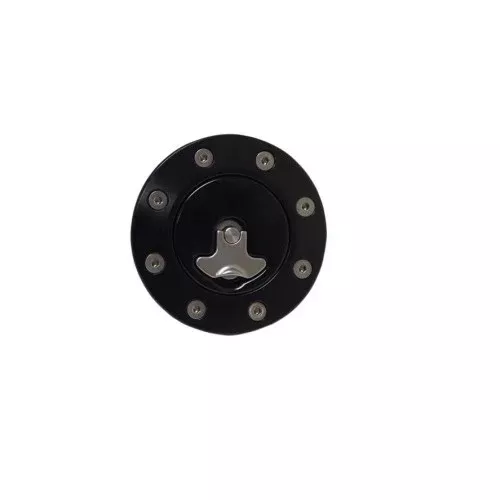Ridetech - Universal Billet Locking Gas Cap Black