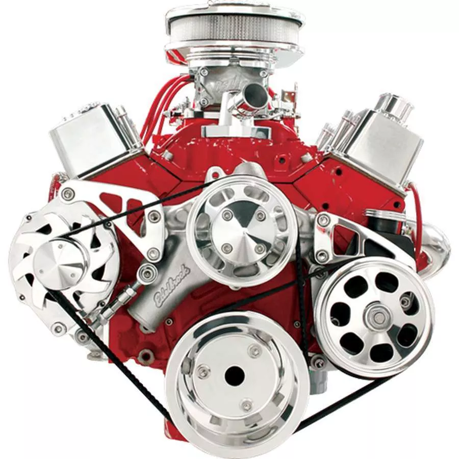 SBC LWP Serpentine Conv. Kit