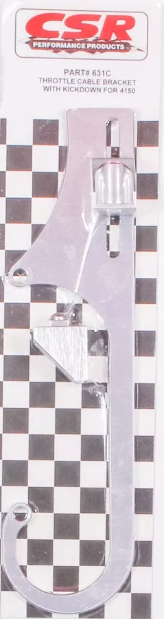 Throttle Cable Bracket w/Kickdown - 4150