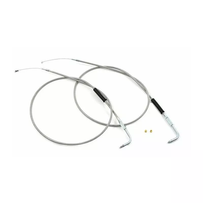 Throttle Cable Set 36-0131 for Harley-Davidson 1996-2019