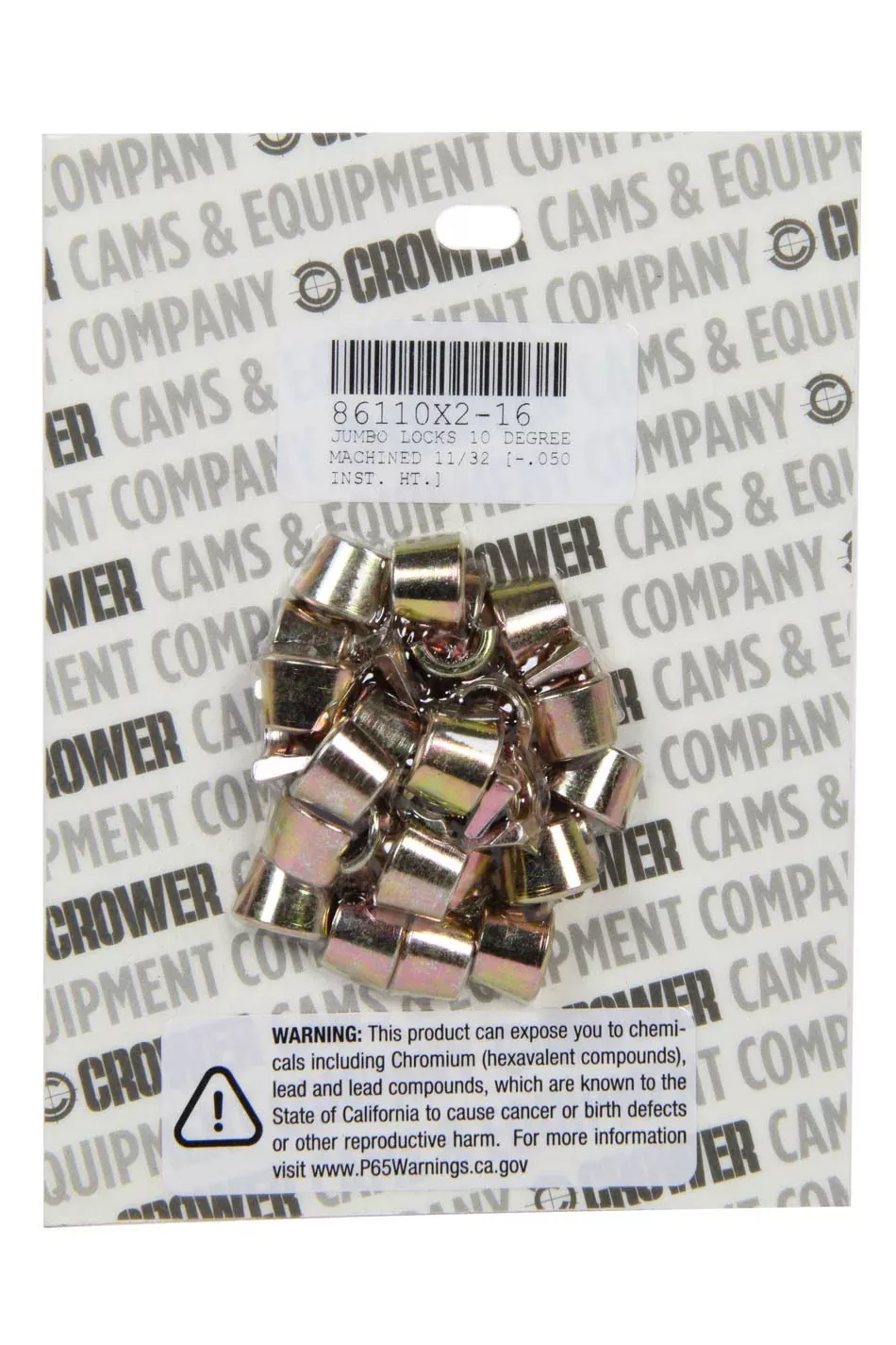 Valve Locks - 10 Degree+.050